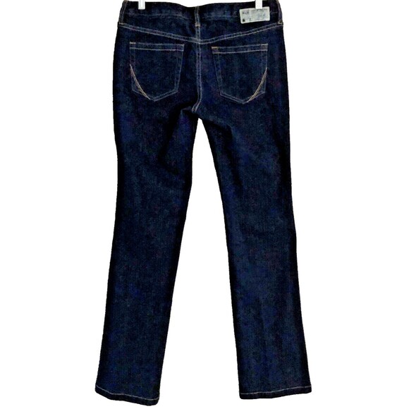 VTG Converse One Star Boot Cut Jeans Size 8 31x32 Low Rise Flare Leg 90s Denim - Picture 4 of 13